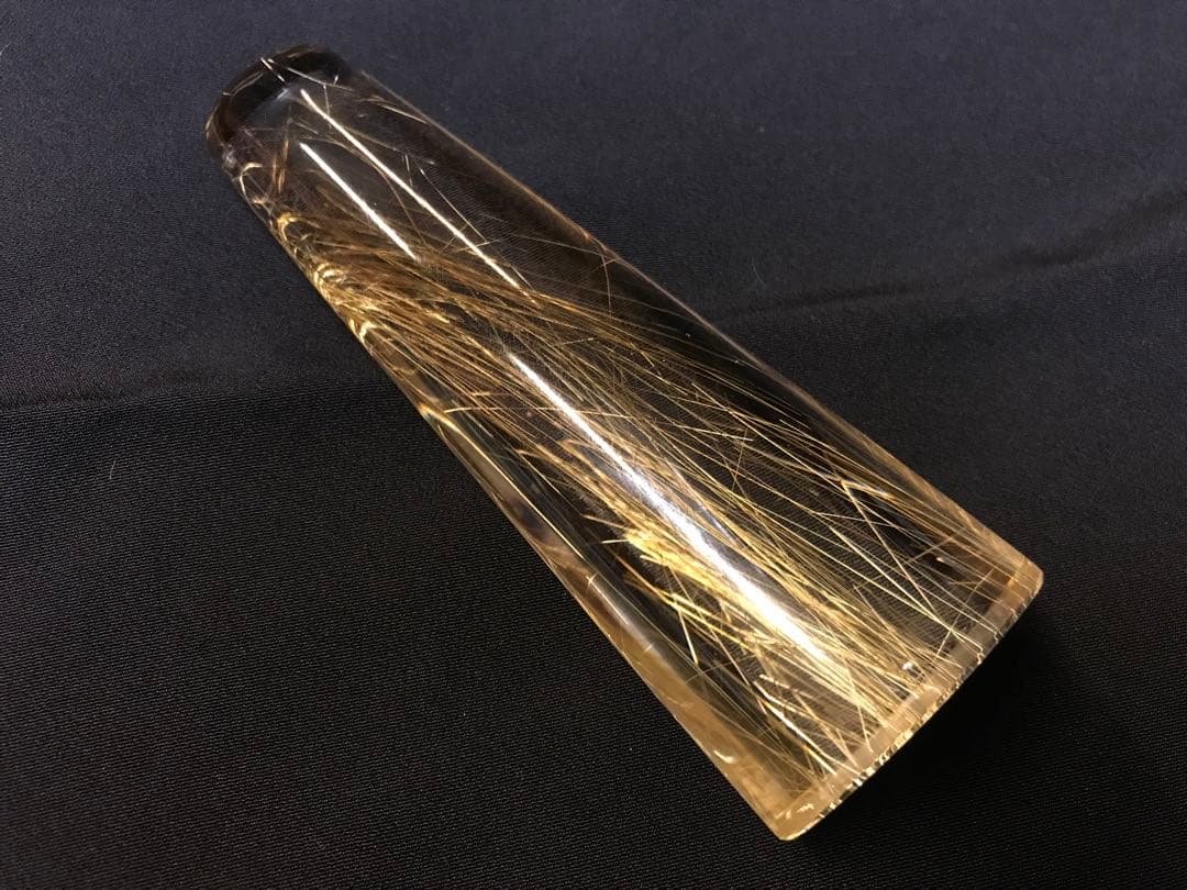 希少品　ゴールドルチルクォーツ