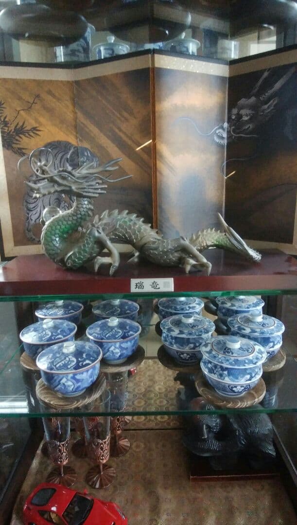 龍　置物