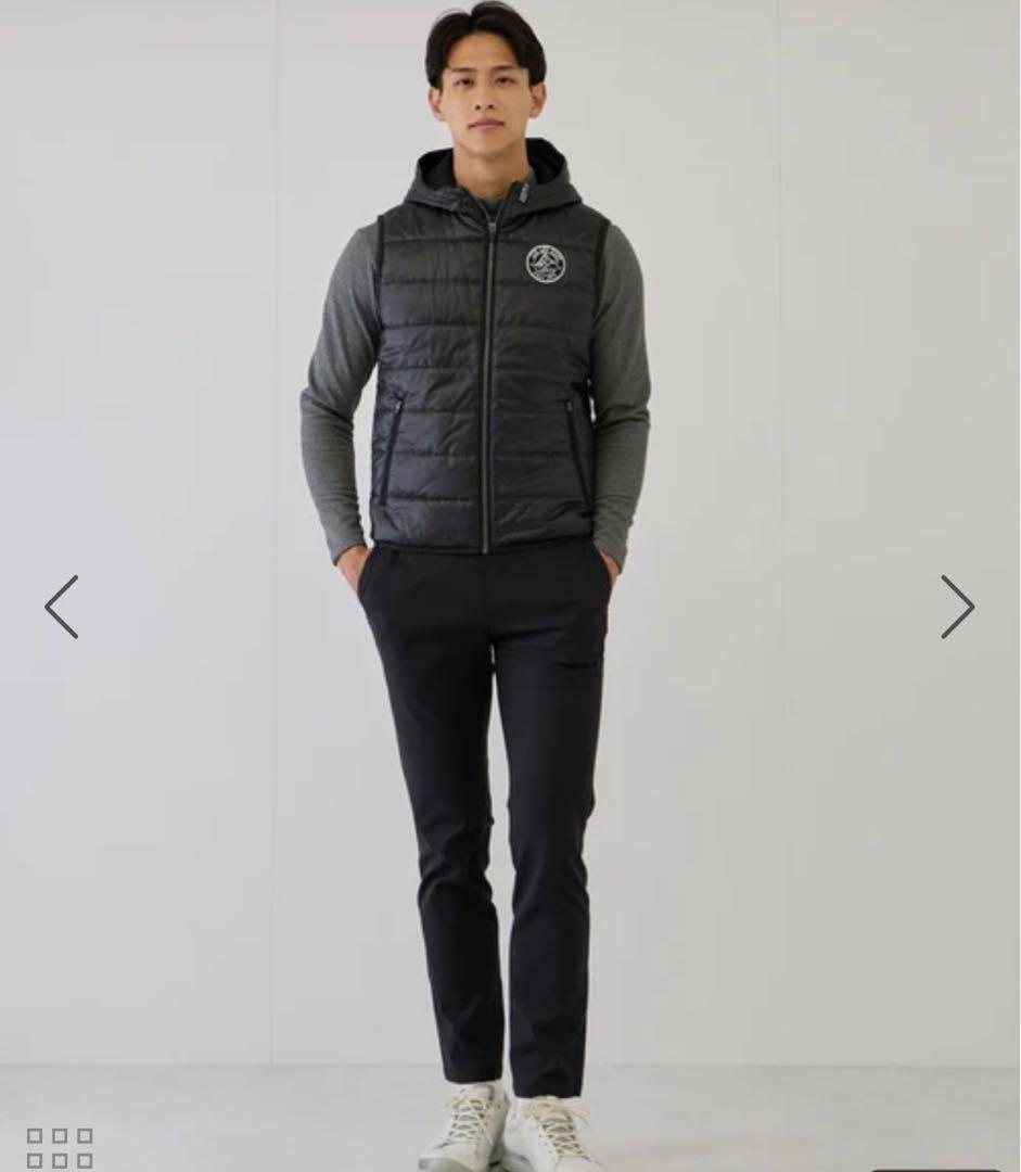 【新品未使用】Jun & Ropé タフタ中わた入りベスト/撥水・軽量