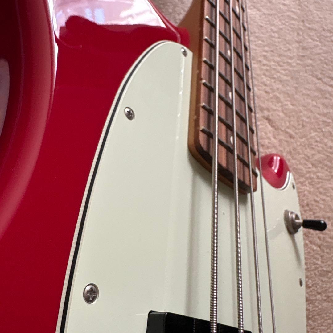 【廃版❣️貴重】Fender Mustang Bass PJ TorinoRed