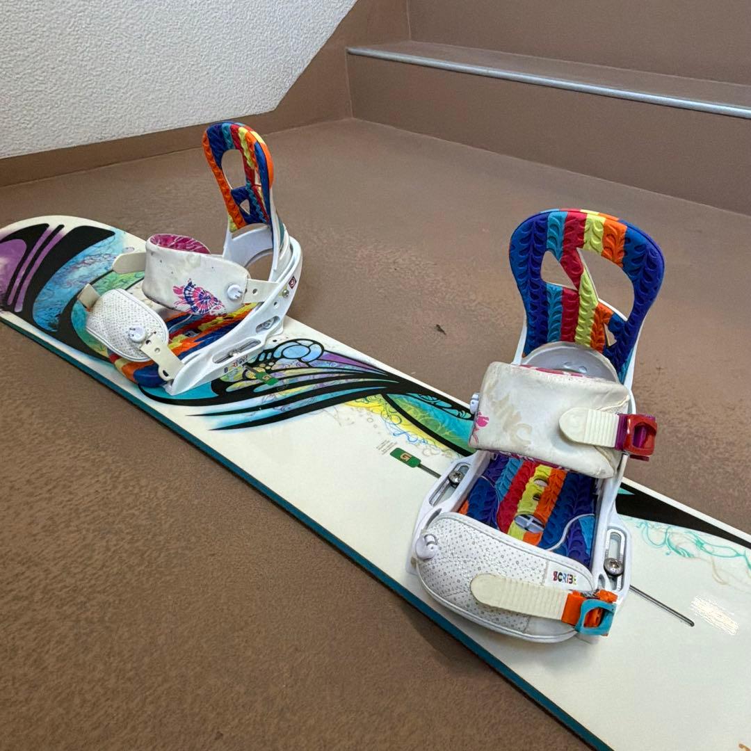 レディース版カスタム！名機 バートン FEELGOOD 140 ハイエンドボード