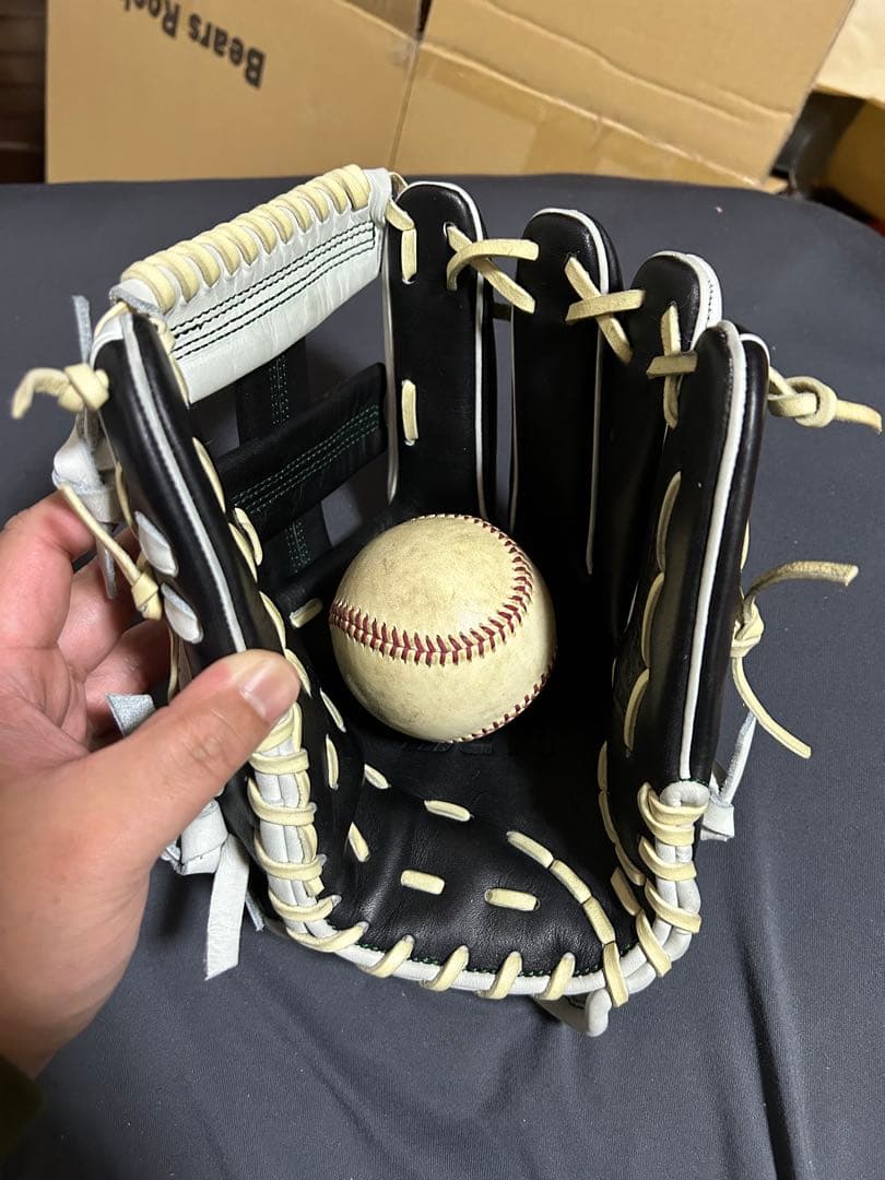 ZETT PROSTATUS軟式オーダー　内野　吉川モデル