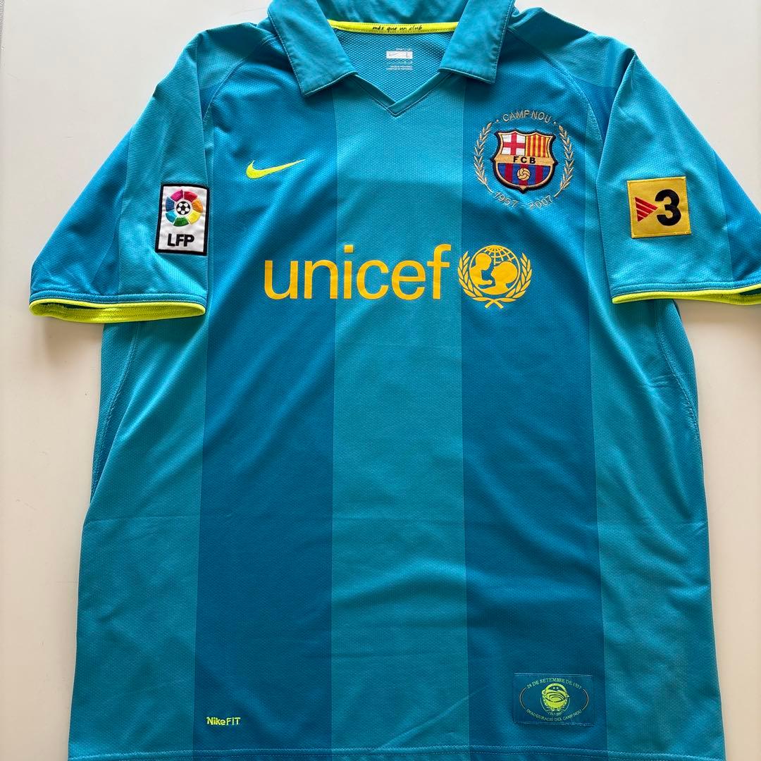 カンプノウ50周年記念モデル ロナウジーニョ ユニフォーム L