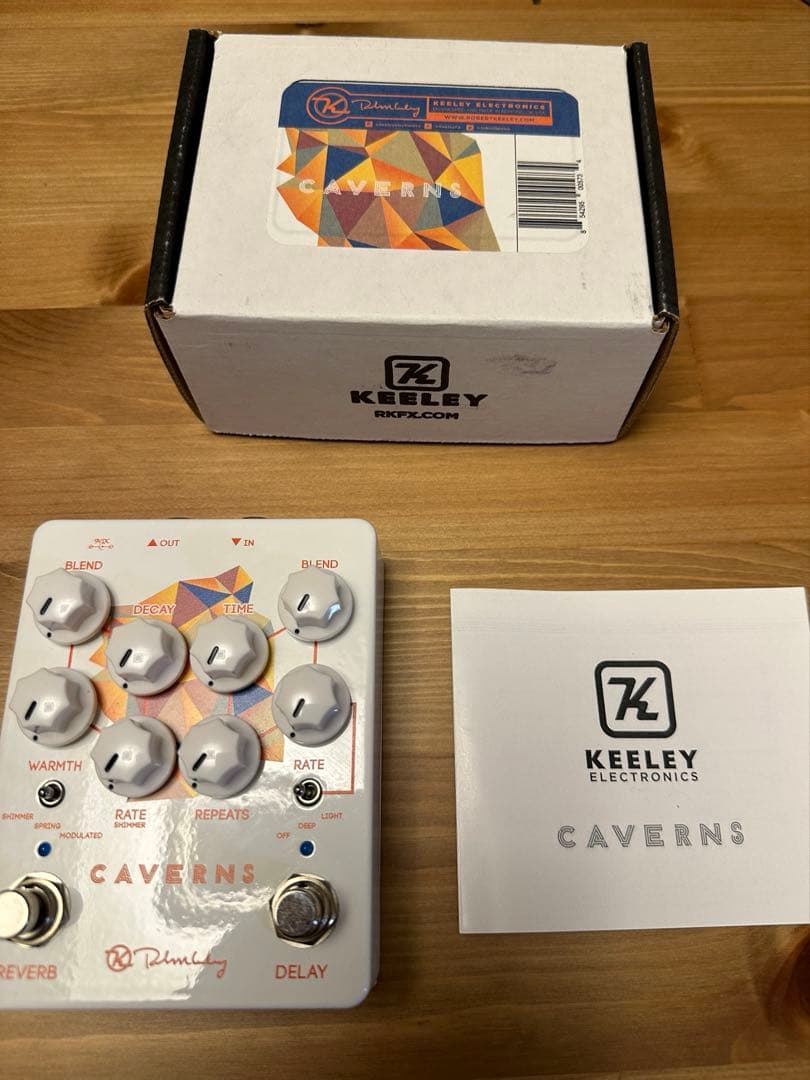 Keeley Caverns V2 ディレイ リバーブ