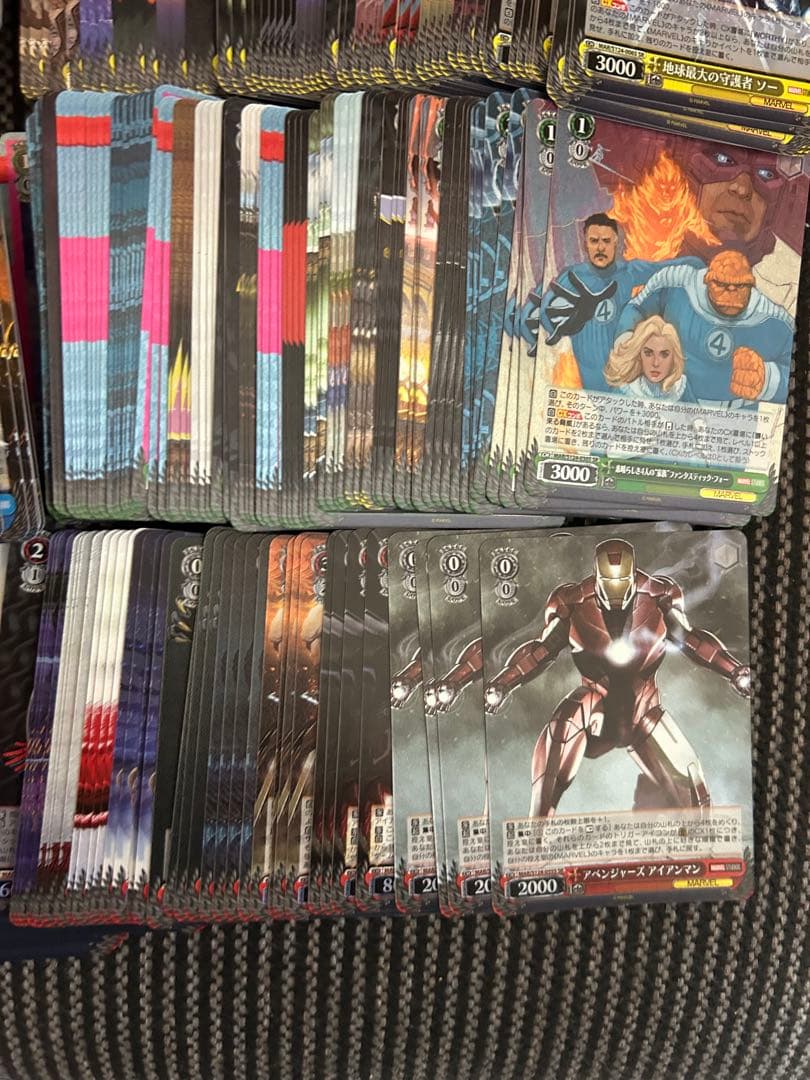 ヴァイスシュヴァルツmarvel vol.3 SR、RRR以下4コン　全100種