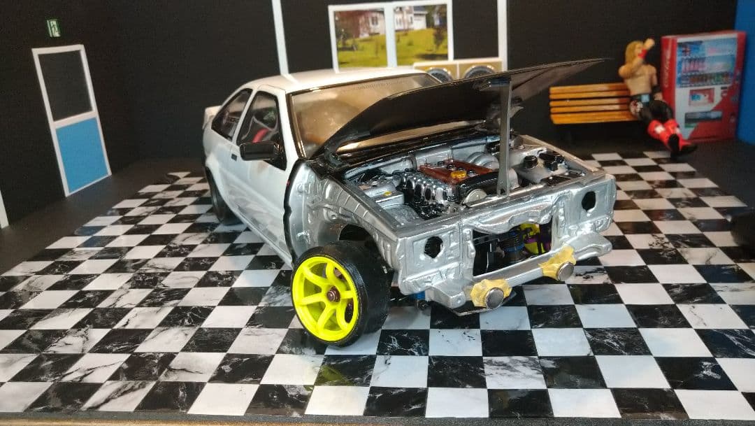 パンドラAE86レビンボディー3Dor