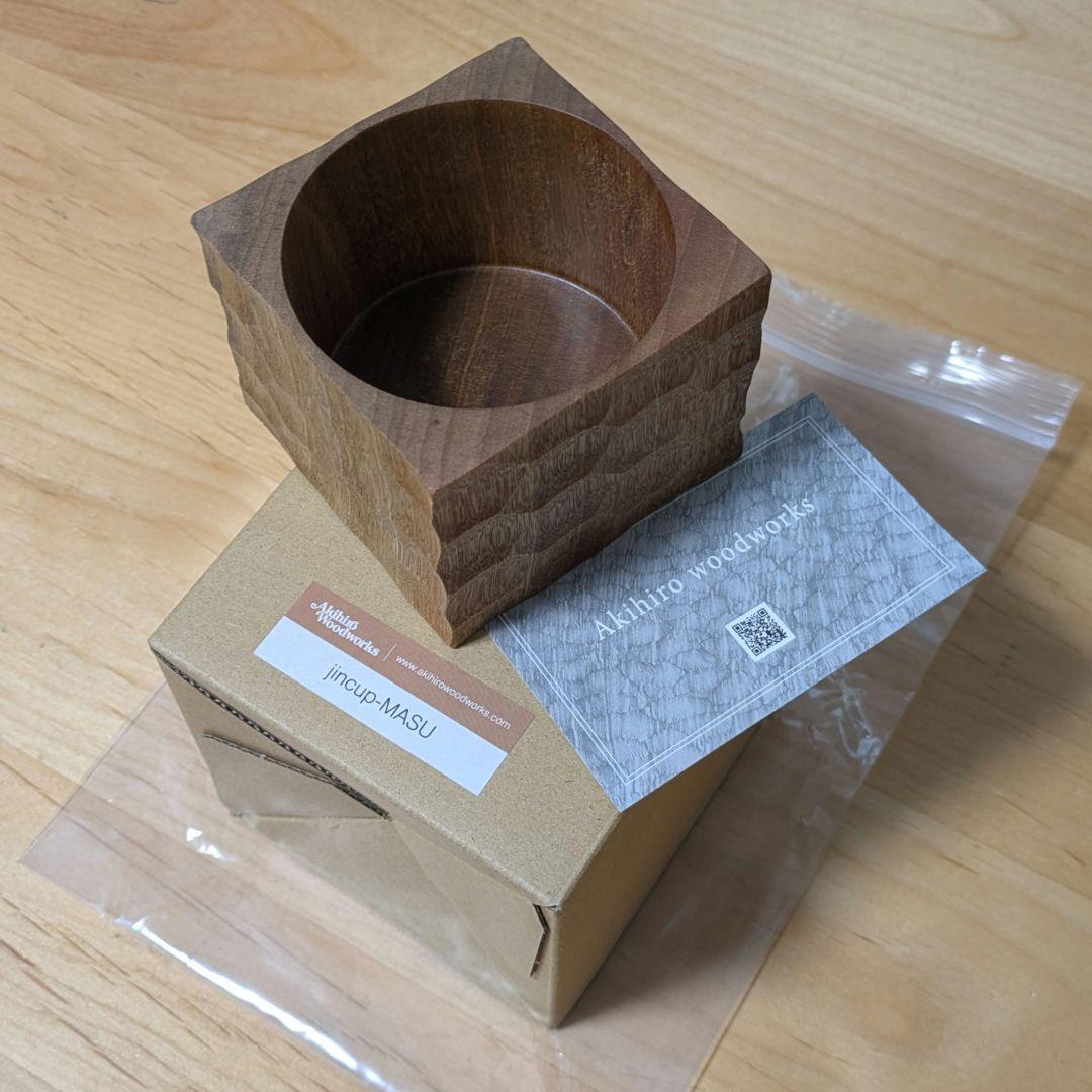 ジンカップ jincup 枡 マス アキヒロウッドワークス