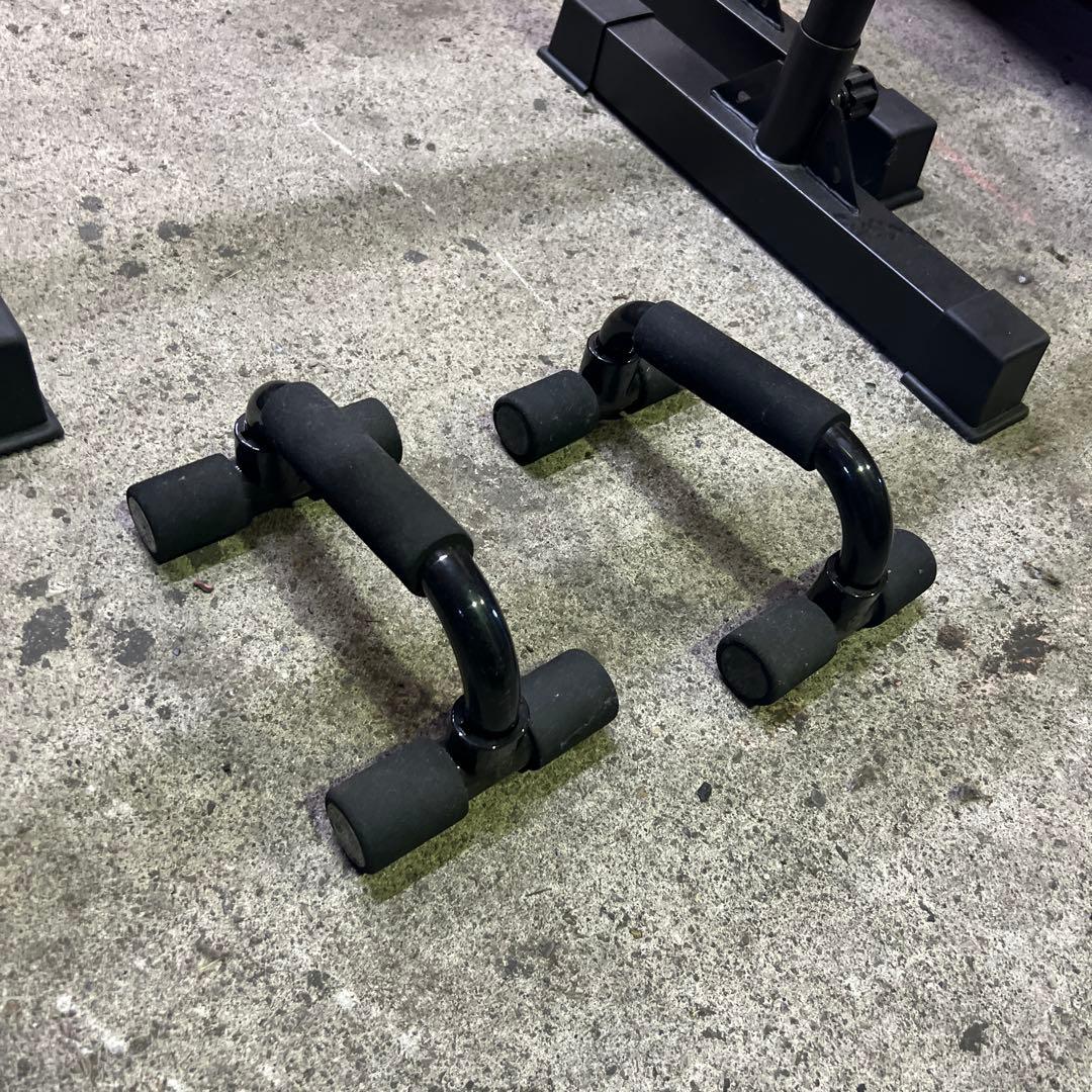 ホームジム　ベンチプレス　100㌔　トレーニングベンチ　ディップスバー等　セット