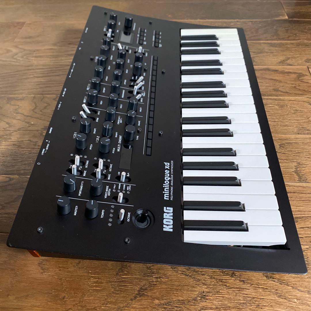 KORG minilogue xd ハイブリッドシンセ(アナログ&デジタル)