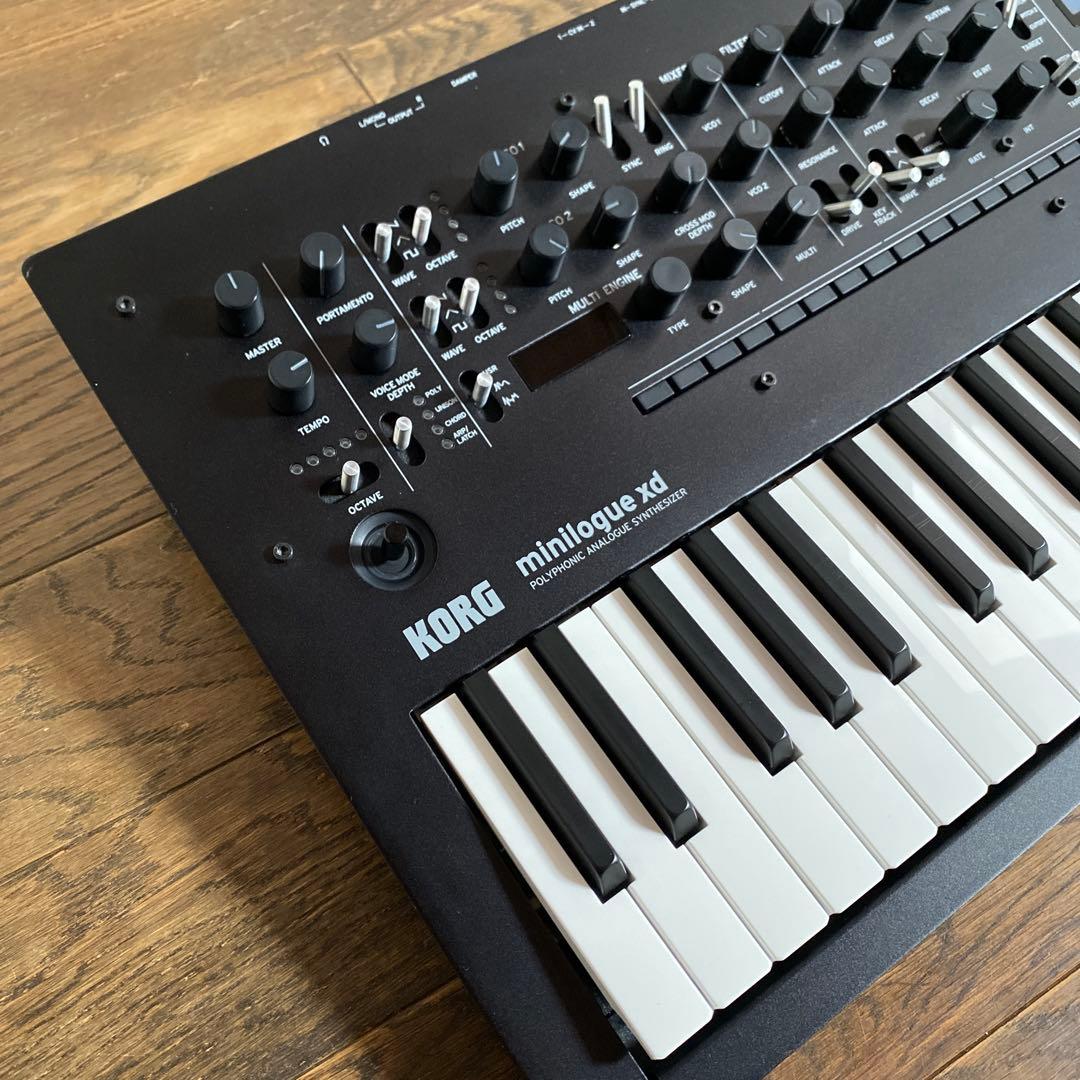 KORG minilogue xd ハイブリッドシンセ(アナログ&デジタル)