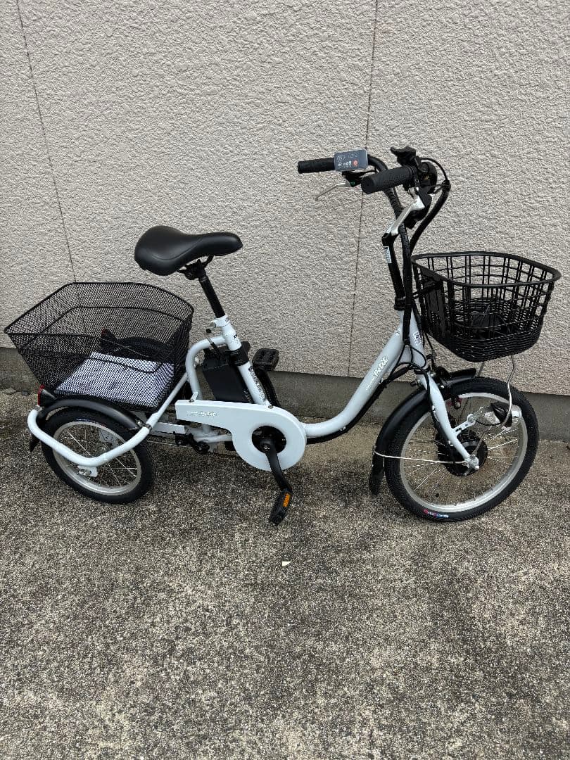 ミムゴ 電動アシスト三輪自転車 BEPN18 白