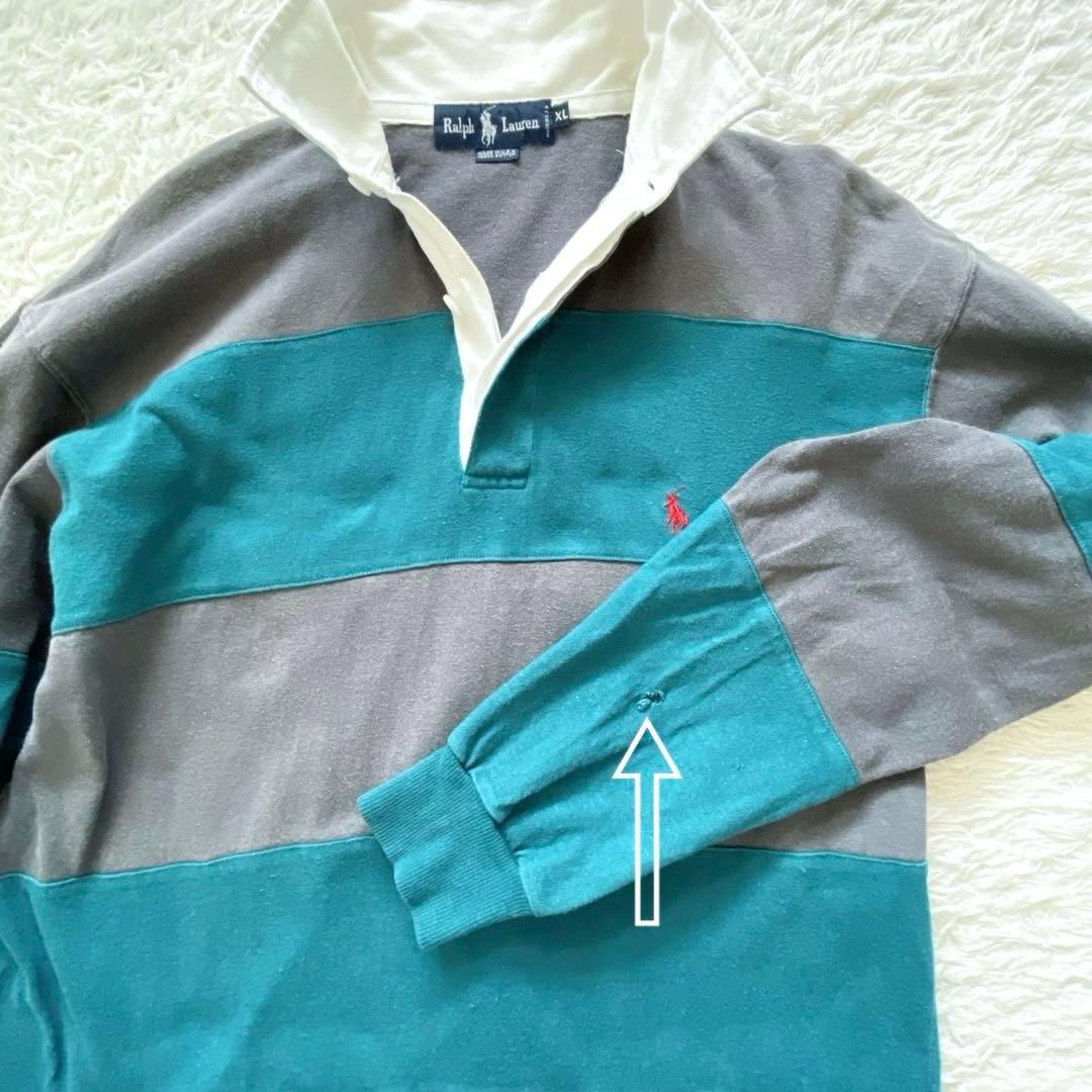 希少オールド　RALPH LAUREN ラガーシャツ 80s 90s USA製