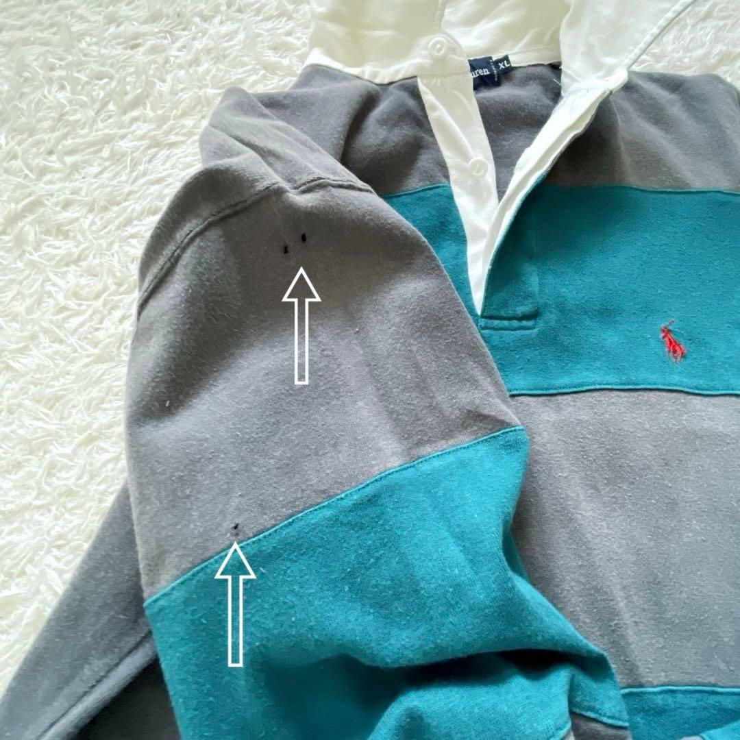 希少オールド　RALPH LAUREN ラガーシャツ 80s 90s USA製