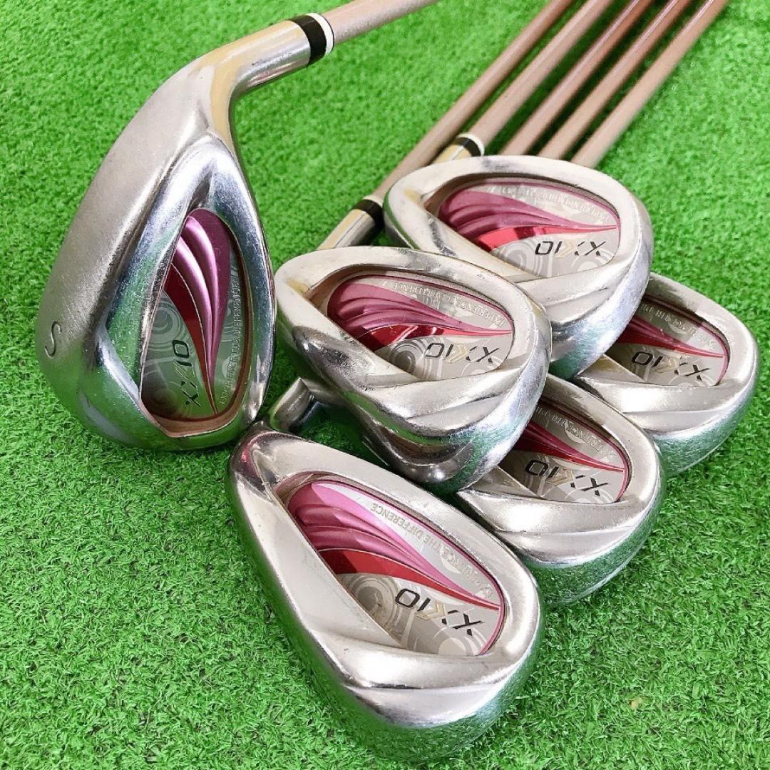 チ89★ゼクシオイレブン XXIO11代目 6本レディースアイアンセット A