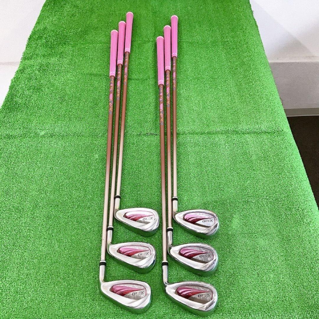 チ89★ゼクシオイレブン XXIO11代目 6本レディースアイアンセット A