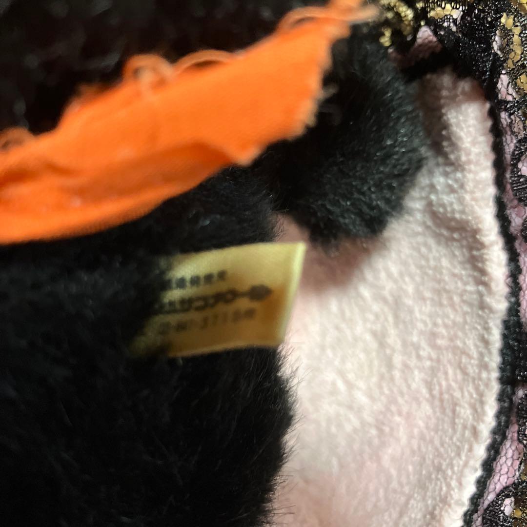 昭和レトロ　人形　ぬいぐるみ　ニャンコフ　猫　黒猫　指しゃぶり　モンチッチ