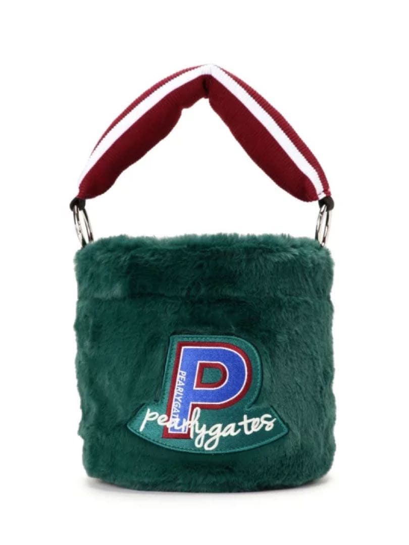 新品 パーリーゲイツ フェイクファーカートバッグ (UNISEX)