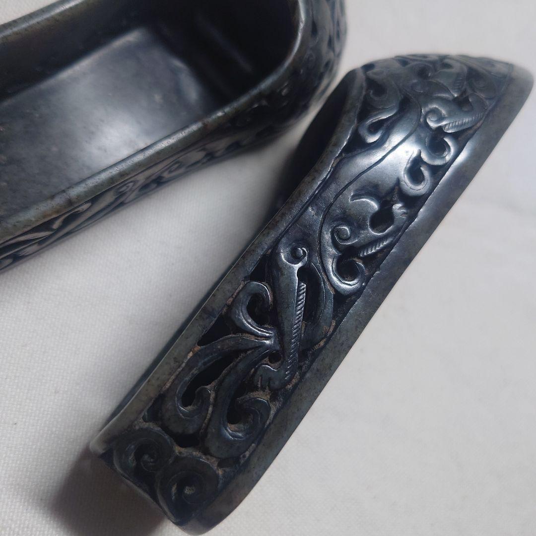 玉石の靴 中国玉石彫刻