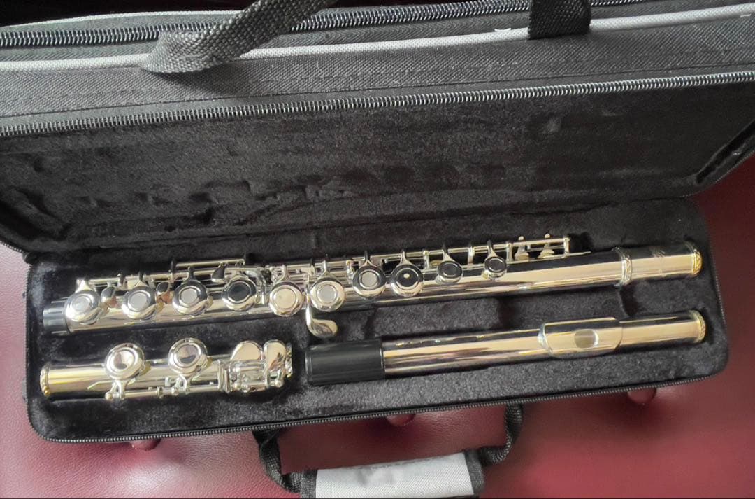 Eastar フルート カバードキー 16穴Eメカ付き オフセットニッケルメッキ