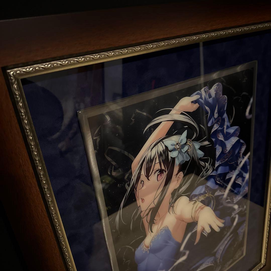 【カントク】　AZUL　アールビバン版画　M/E ミクスドメディア