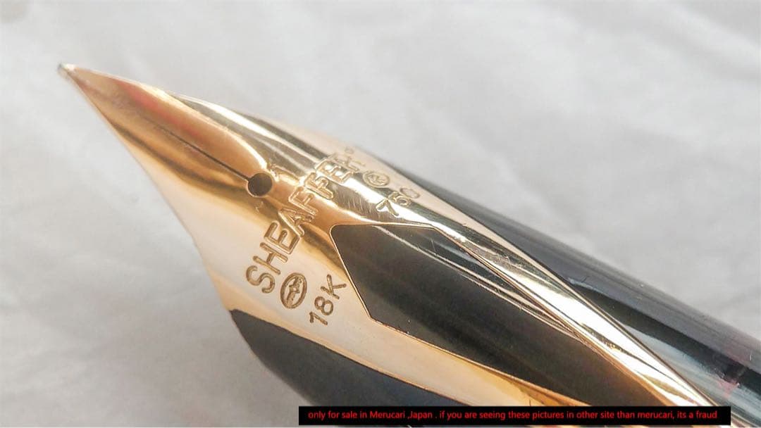 【希少】Sheaffer シェーファー万年筆　レガシー１ シルバー　300本限定