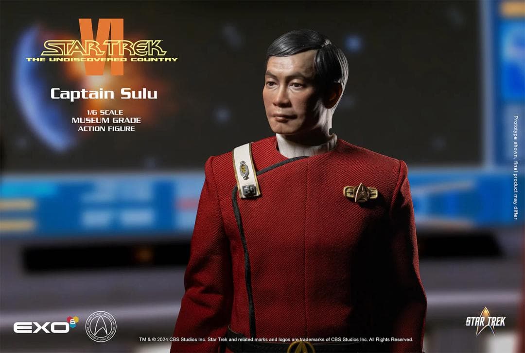 EXO-6 1/6 スタートレック 未知の世界 キャプテン スールー Sulu