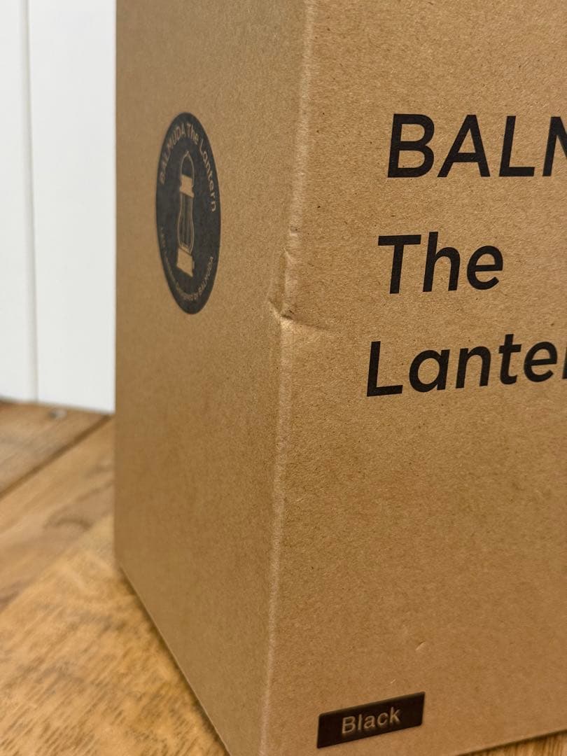 新品未 バルミューダ The Lantern L02A-BK Black
