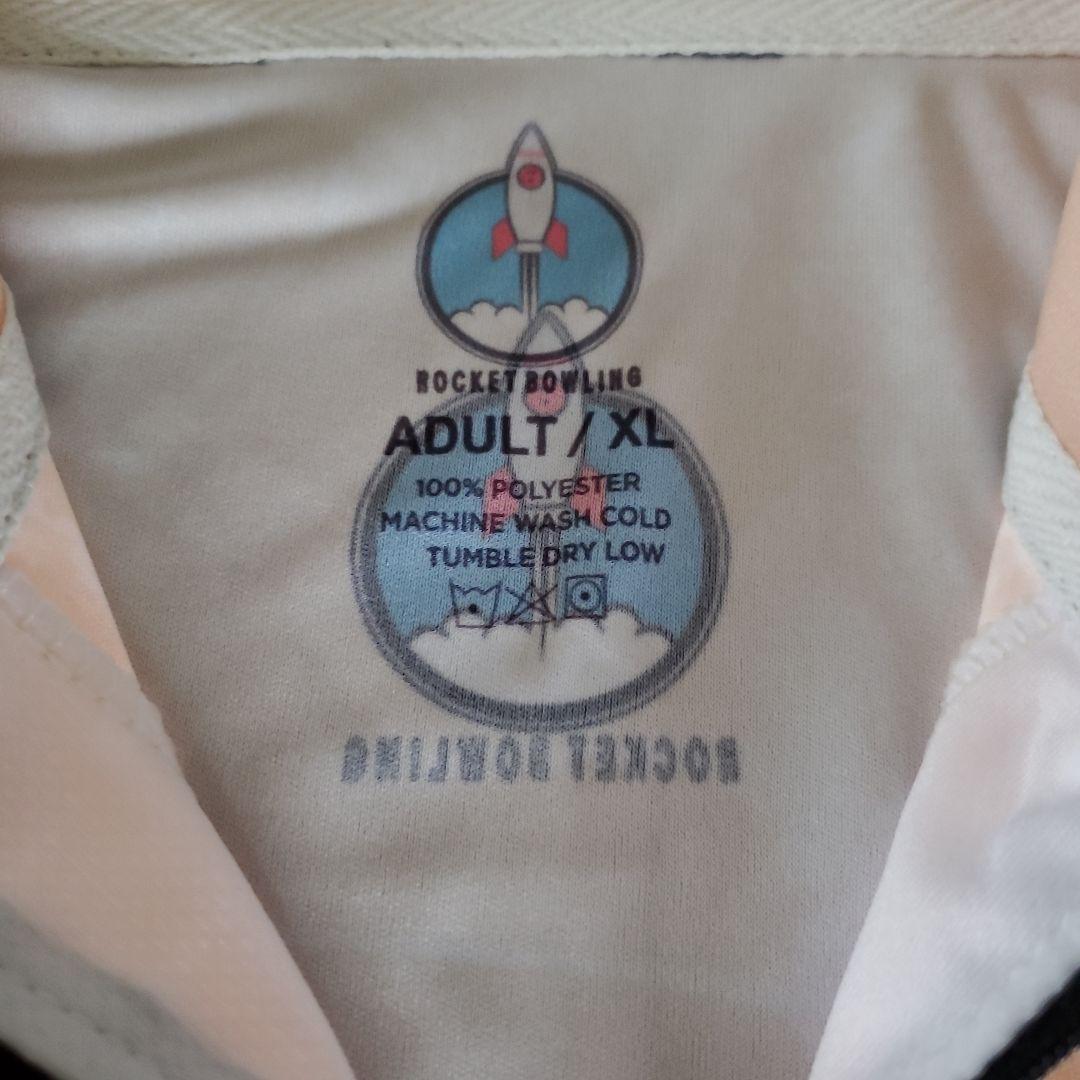 大人気✨新品✨ボウリングウェア　【2XL】　ブラックウィドー　オレンジ　大きめ