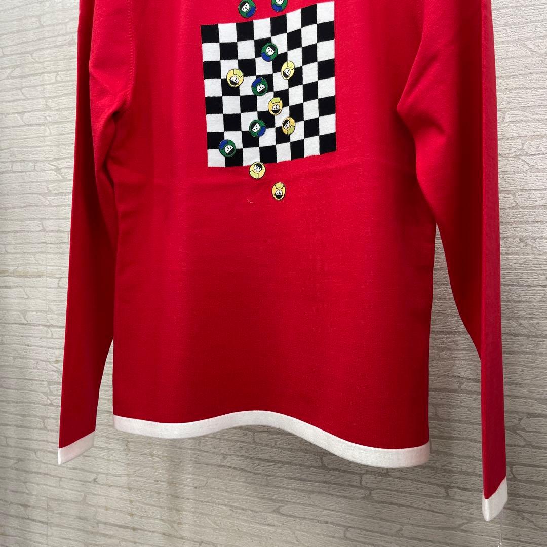 PICONE CLUB 赤ハイネックプルオーバー