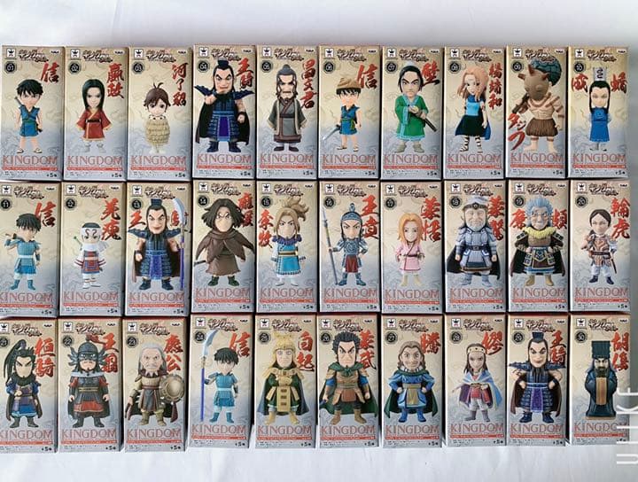 キングダム ワールドコレクタブルフィギュア　ワーコレ　30種フルコンプ王騎429