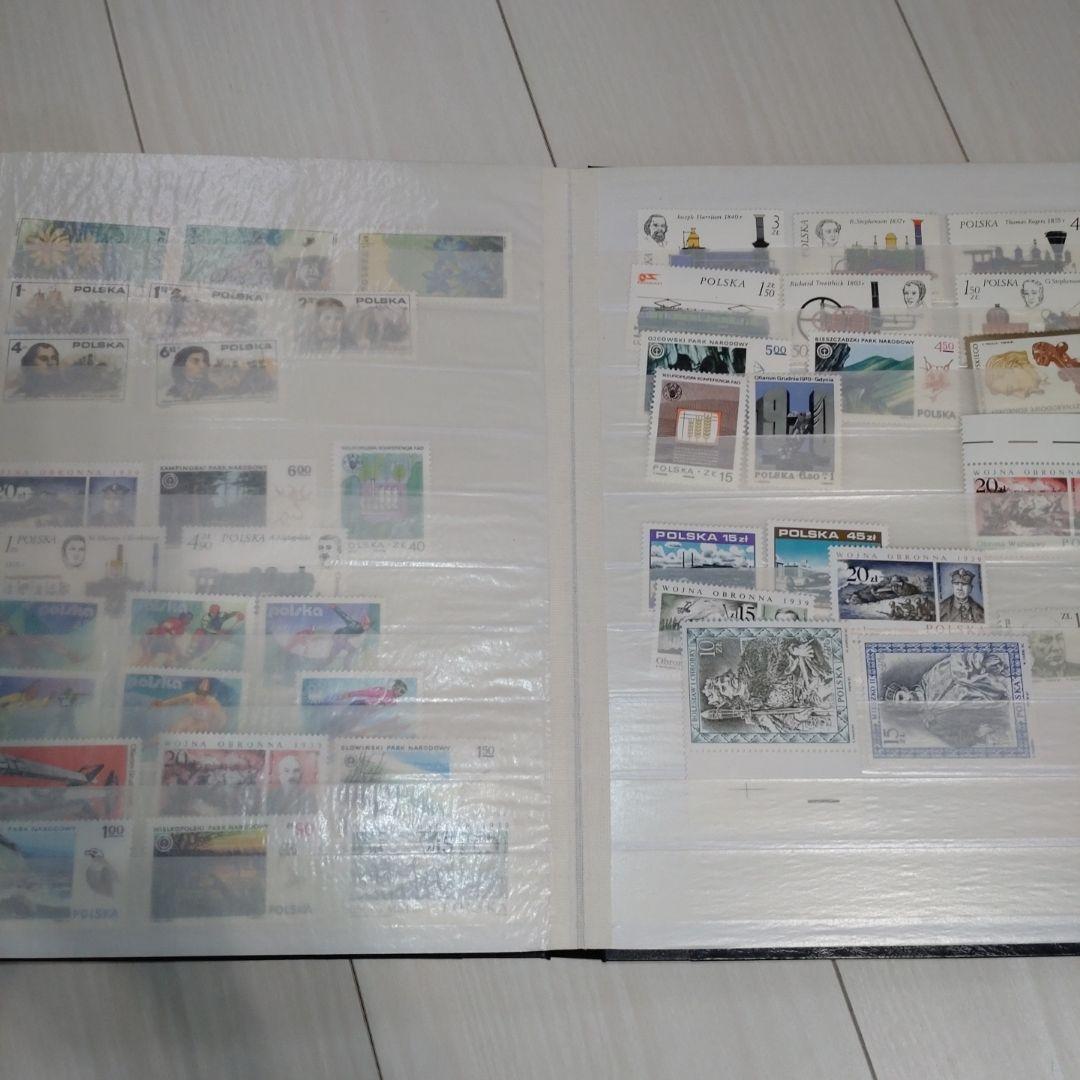 ポーランド　切手　まとめ売り　コレクション