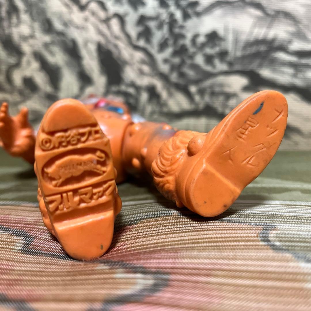 希少 ナックル星人 ソフビ 特撮 ウルトラマンシリーズ 怪獣 ブルマァク 円谷