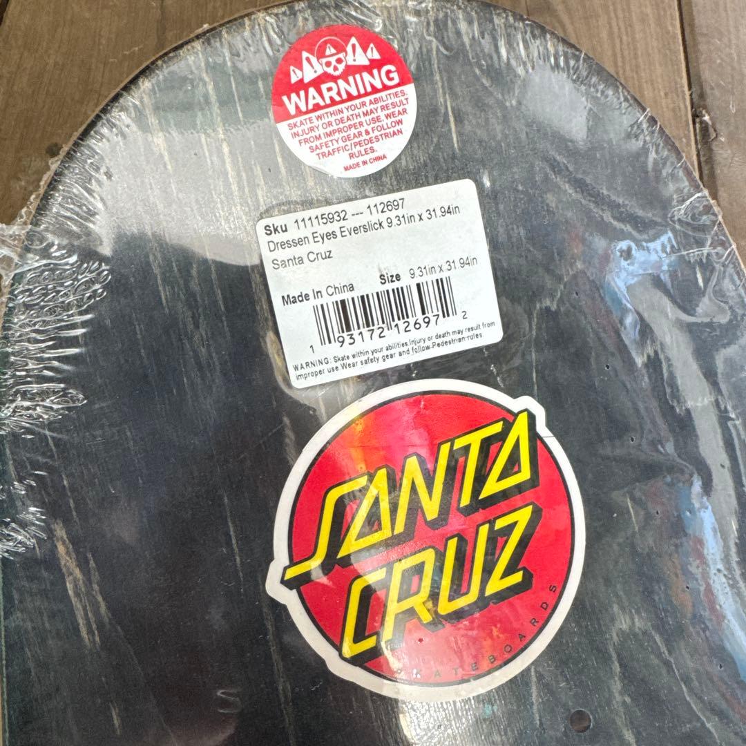 SANTA CRUZ ドレッセン　スケボーデッキ 9.31インチ