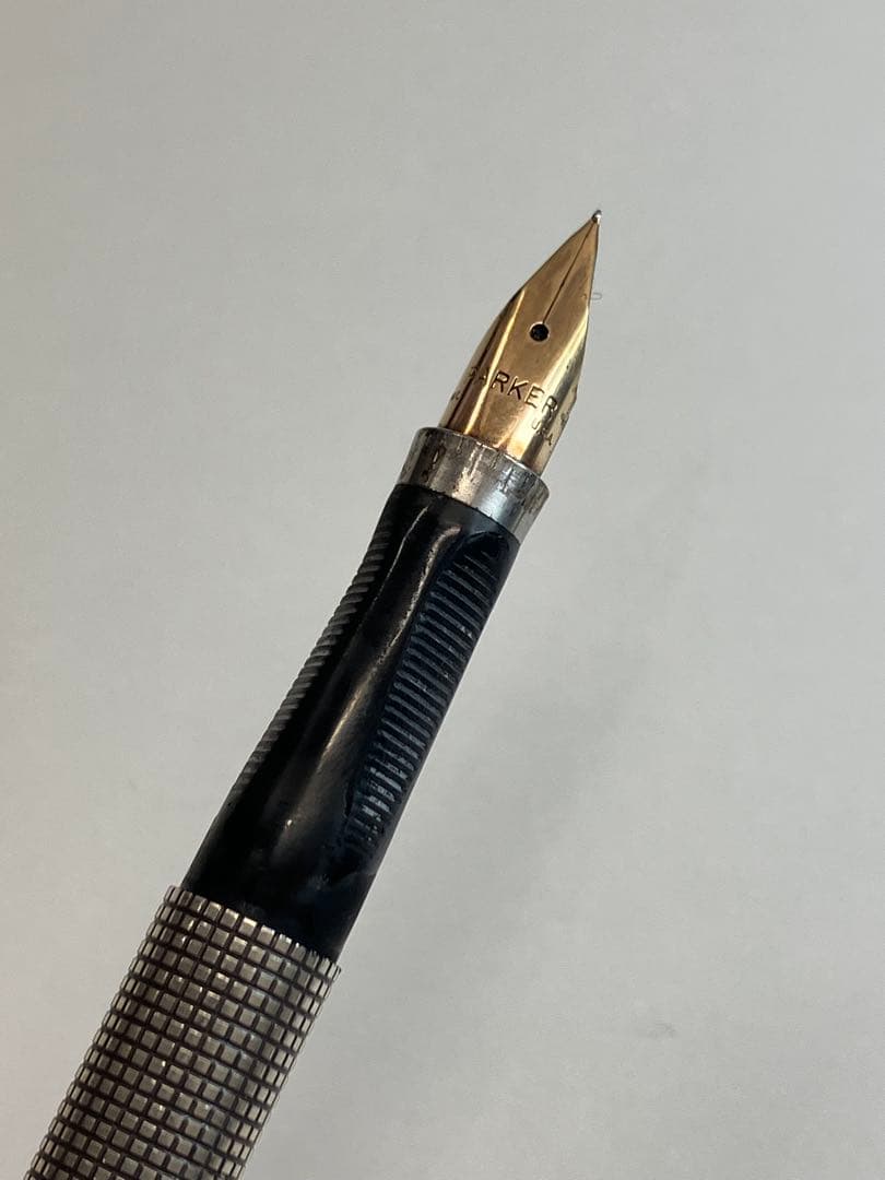 Parker パーカー 万年筆 シルバー silver【4272】