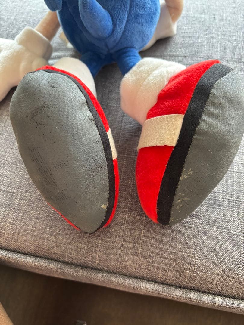 ソニックＸ　スーパージャンボぬいぐるみ セガ2003年 タグ付き