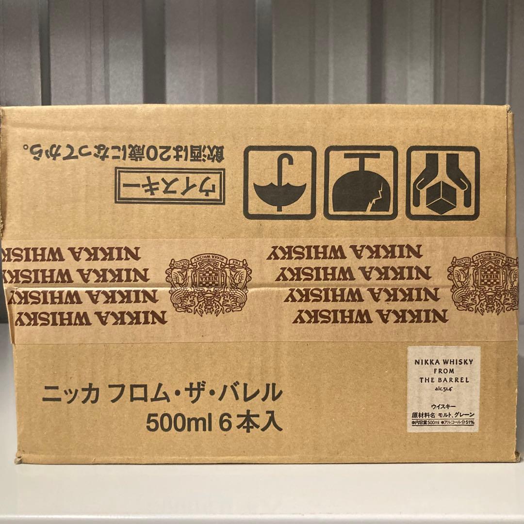NIKKA WHISKY FROM THE BARREL 500ml 6本入