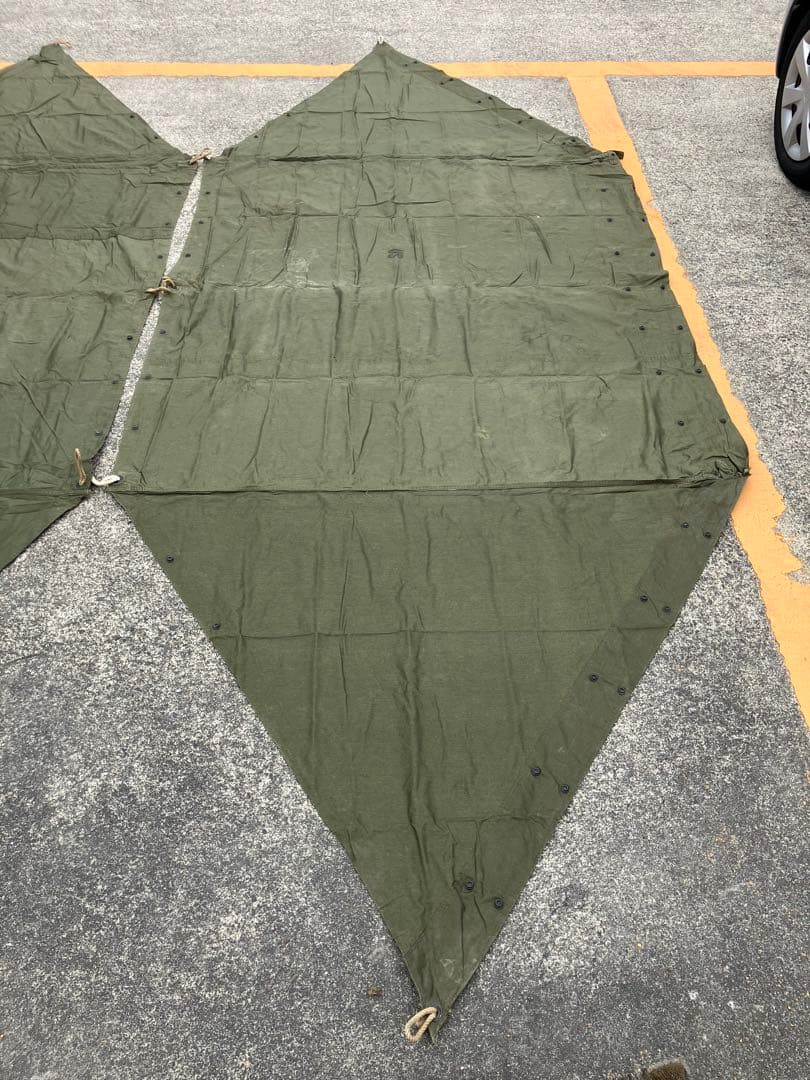米軍実物 60's パップテント　フルセット　美品