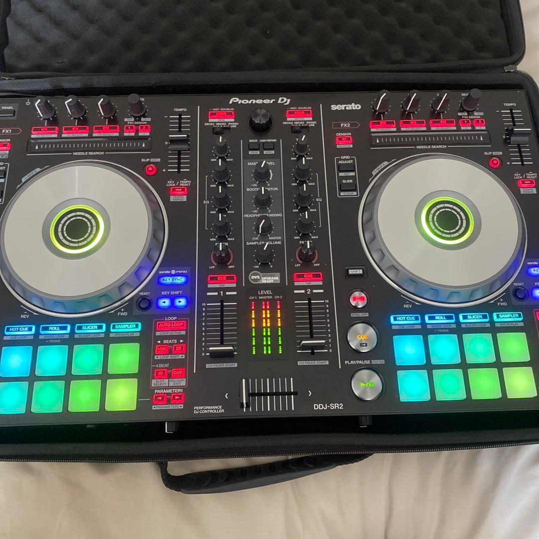 【電源ケーブル&ケース付属】Pioneer DDJ-SR2