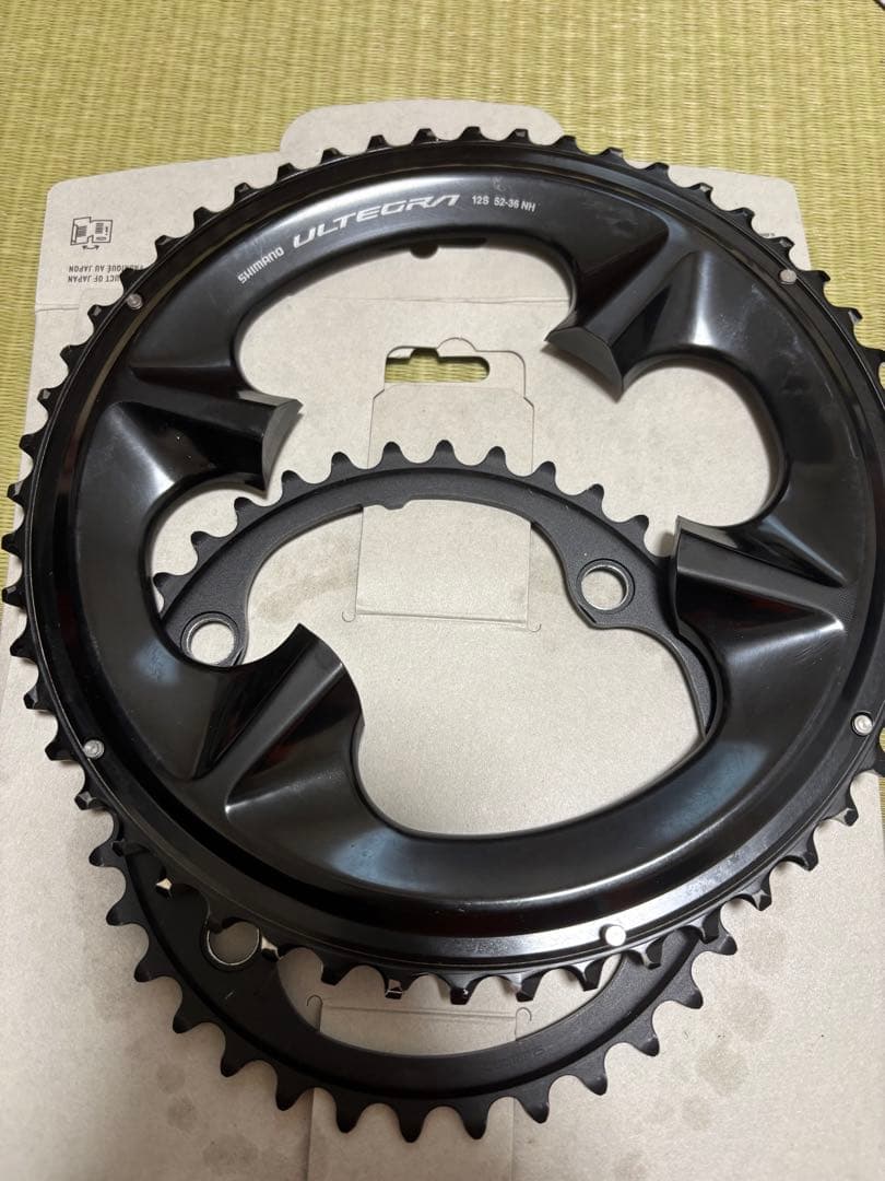 ロードバイクULTEGRA 12速 チェーンリング 52-36T