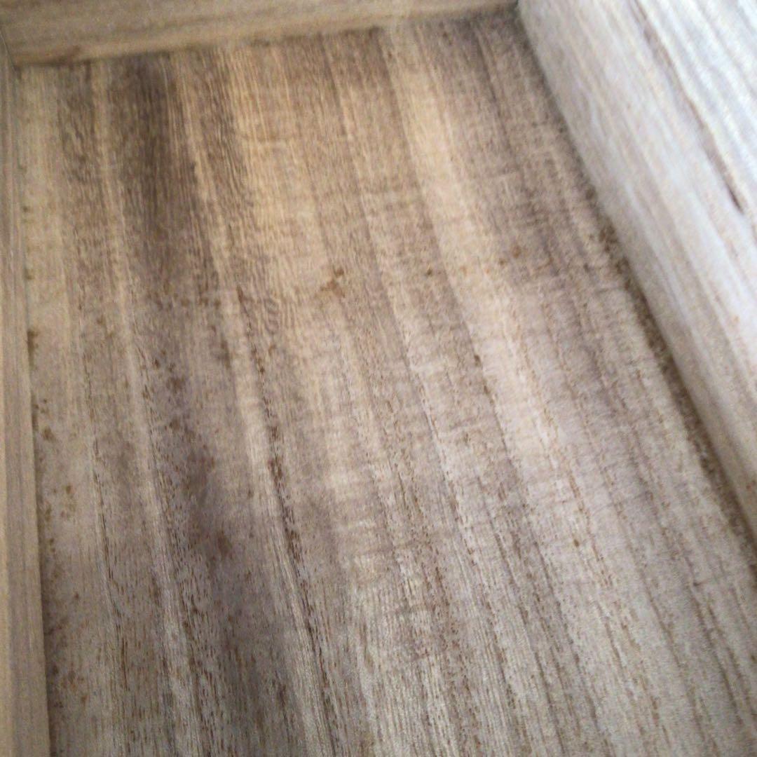 Ｒ８５８　茶箱　『指物師　大崎雄斉作』『焼桐』『利休茶箱』　紙箱　茶道具