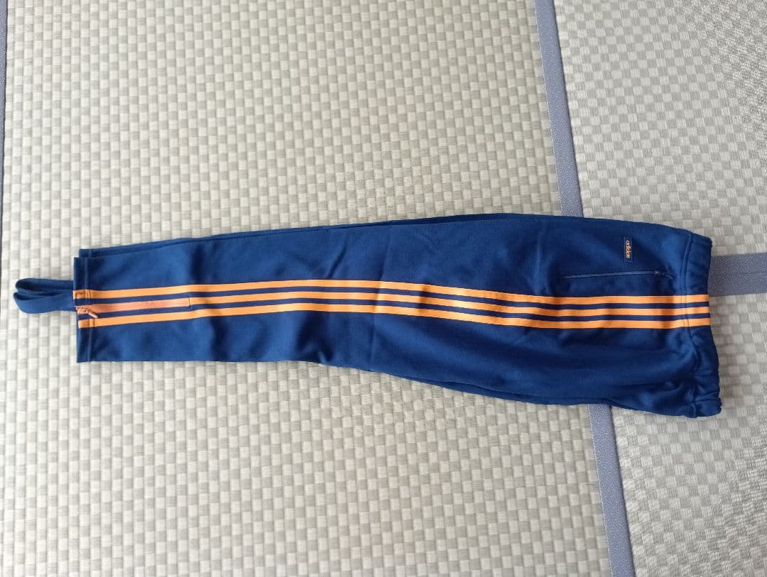 adidas ジャージ上下セット サイズ2 オレンジ/ネイビー