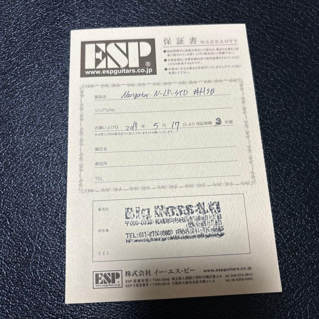 Navigator N-LP-STD ナビゲーター レスポール