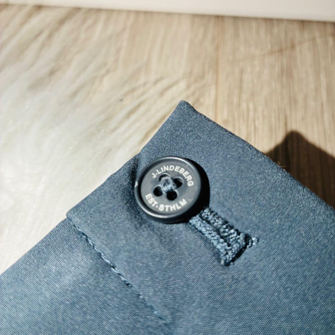 未使用級　St. ANDREWS ストレッチ　パンツ　ゴルフ　ロゴプレート