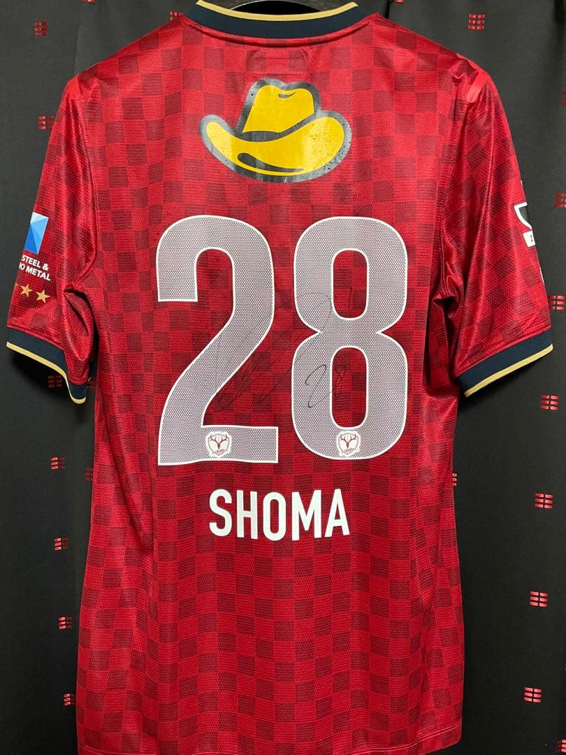 鹿島アントラーズ直筆サイン入りオーセンティックユニホーム　土居聖真