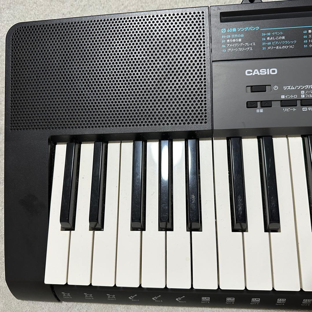 動作品　フットペダル付✨CASIO CTK-2550 電子キーボード　電子ピアノ