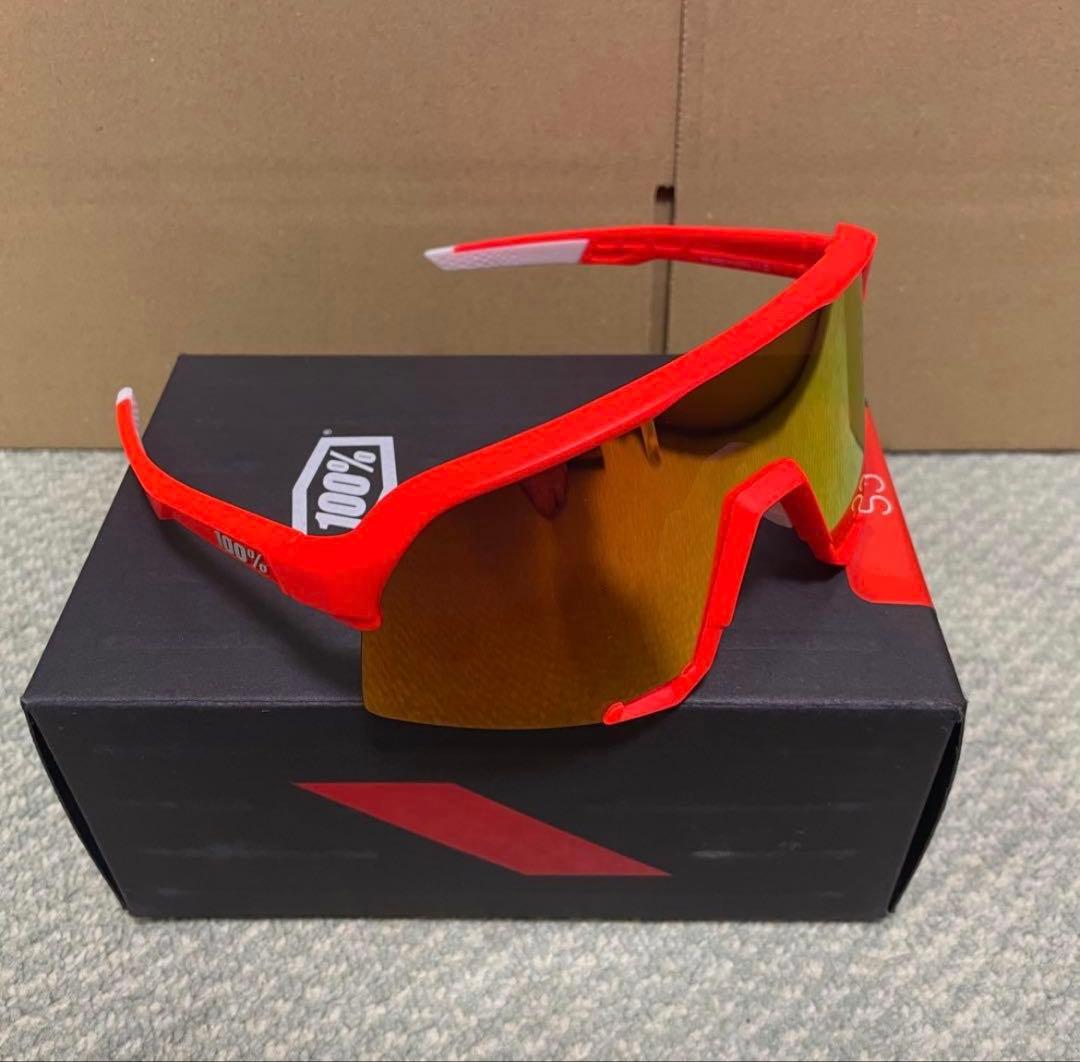 ワンハンドレッド サングラス S3 Soft Tact Neon Orange