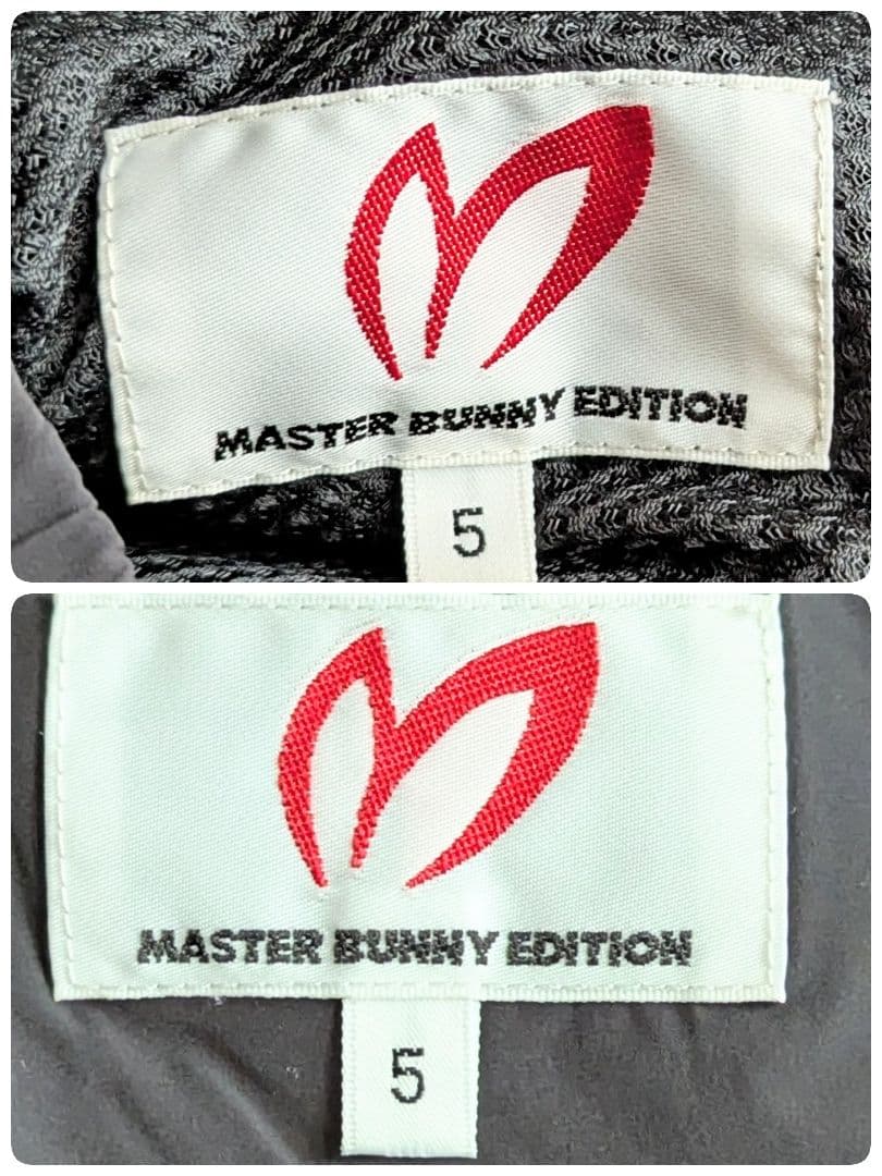 良品◎マスターバニーエディション セットアップ ジップアップジャケット L 黒