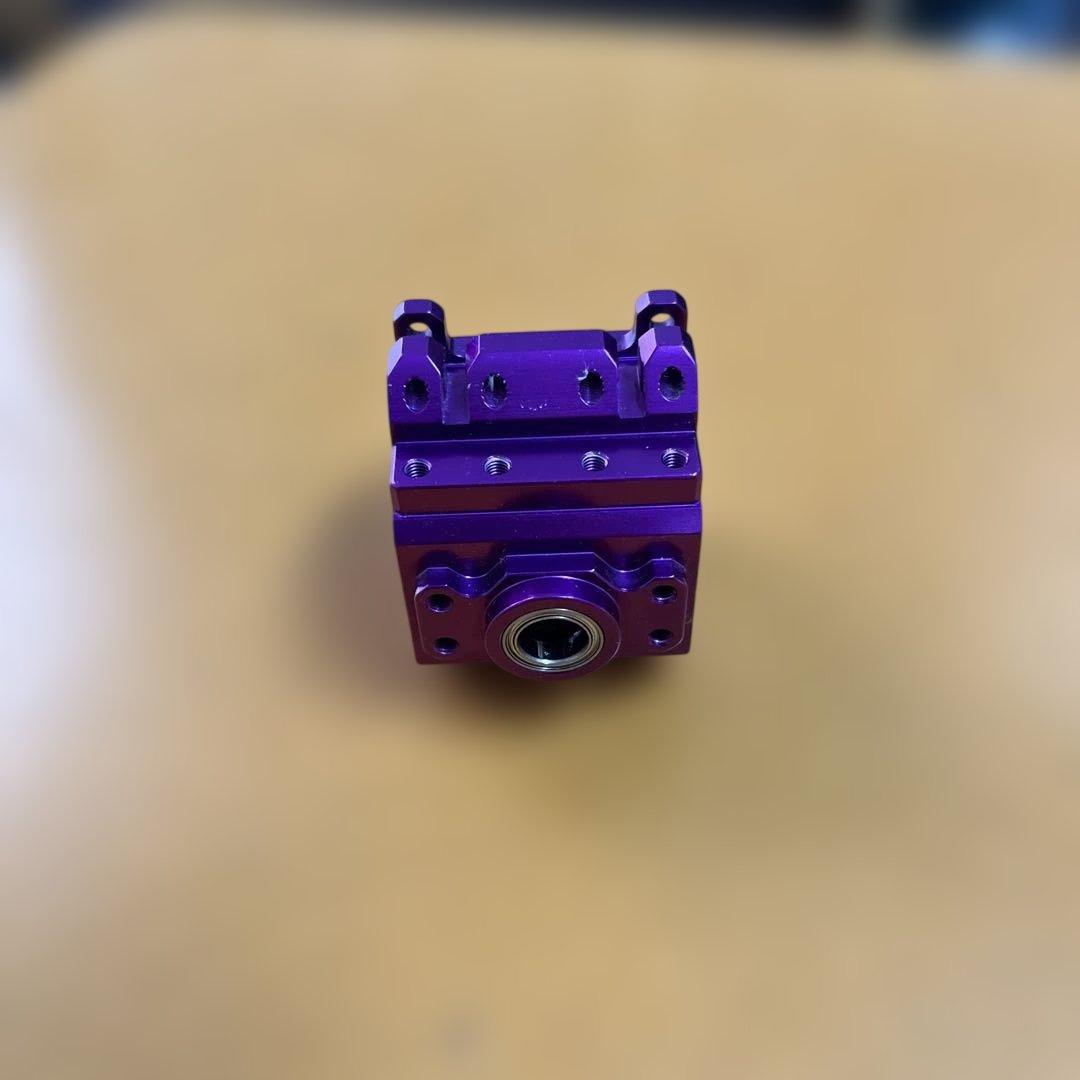 シバタSHIBATA GRK5アルミギヤボックスパープル