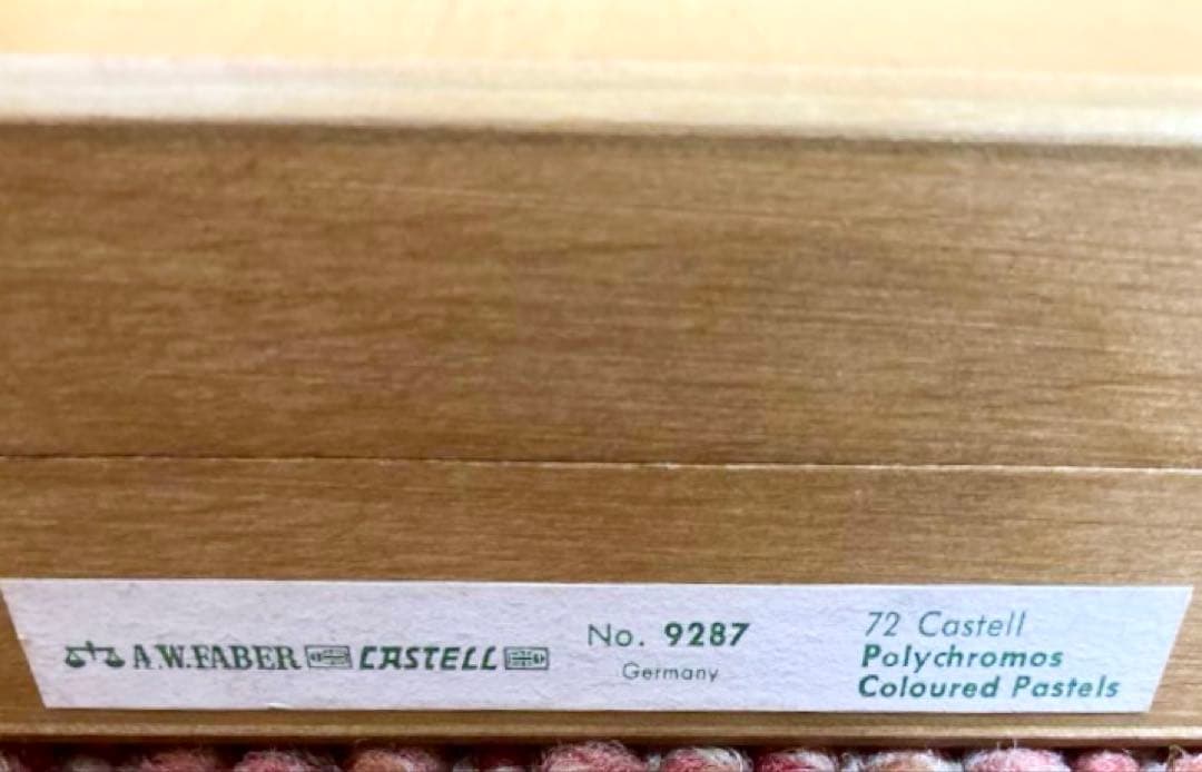 ⭐️FABER CASTELL パステル72色 木箱入60’s超レア物‼️