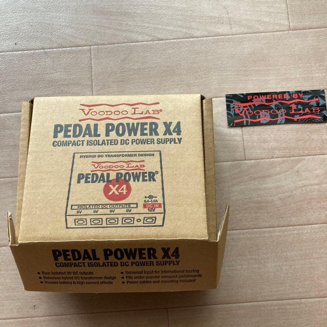 VoodooLab PEDAL POWER X4 エフェクター　パワーサプライ